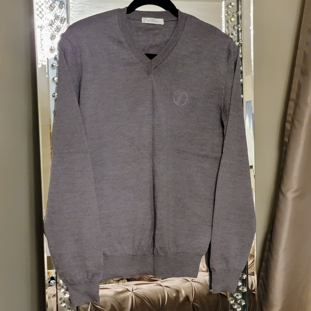 Versace Collection Merino Wool Sweater Size Sm